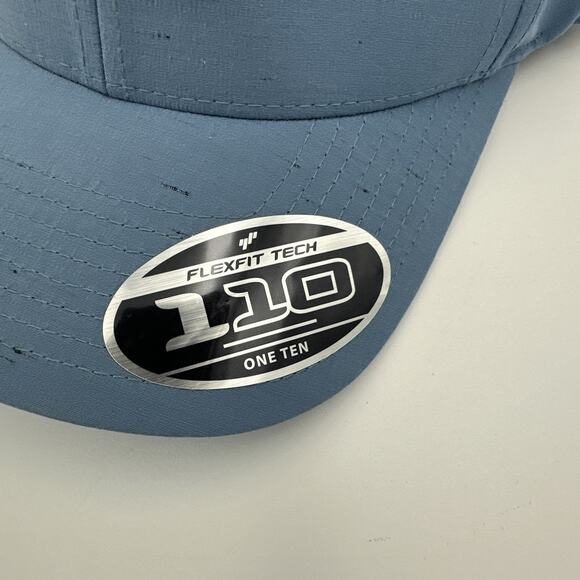 Travis Matthew Pineapple Parade Blue Golf FlexFit Tech 110 Stretch Snapback Hat - Picture 4 of 8